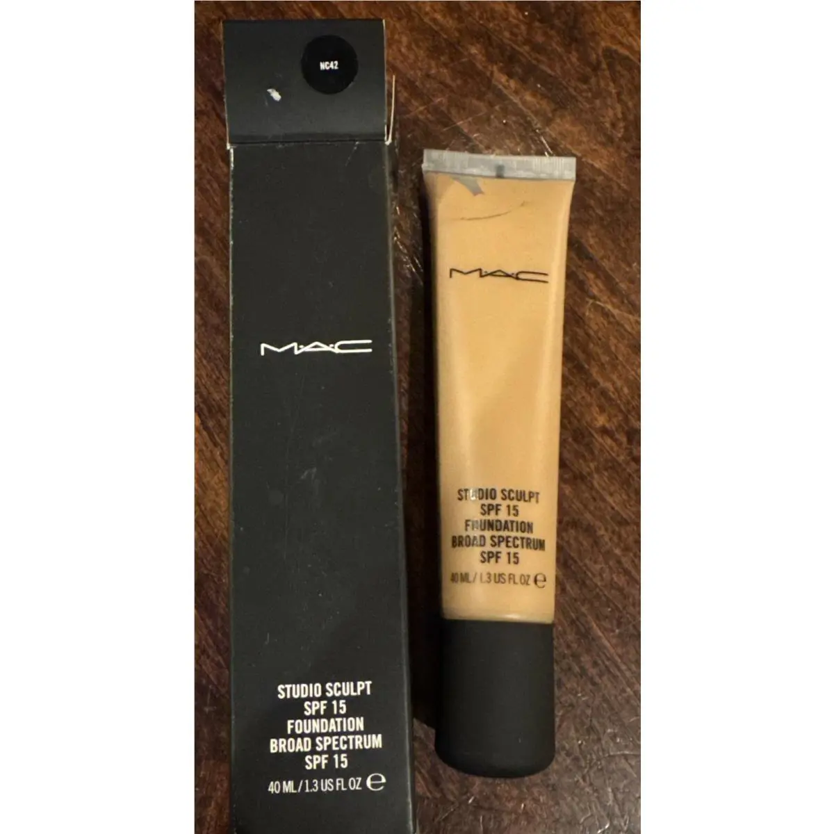Mac Studio Sculpt Spf 15 Foundation NC42 1.3oz New/sealed NC 42