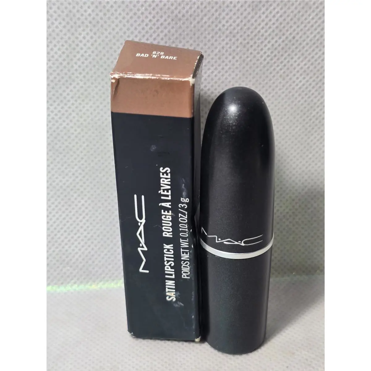 Mac Lipstick Bad N Bare Satin Full Size