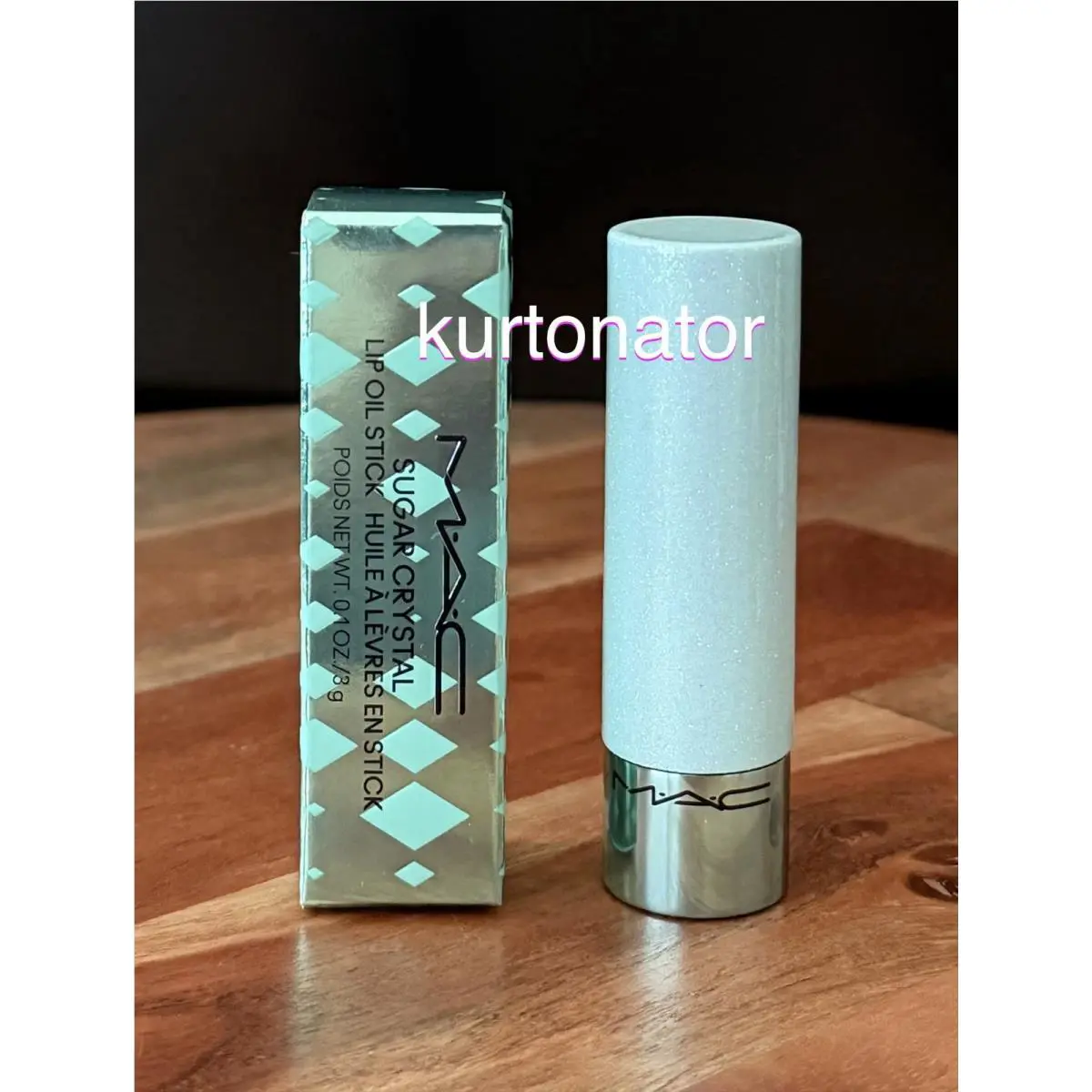 Mac Sugar Crystal Glisten UP Lip Oil Stick 0.1 oz