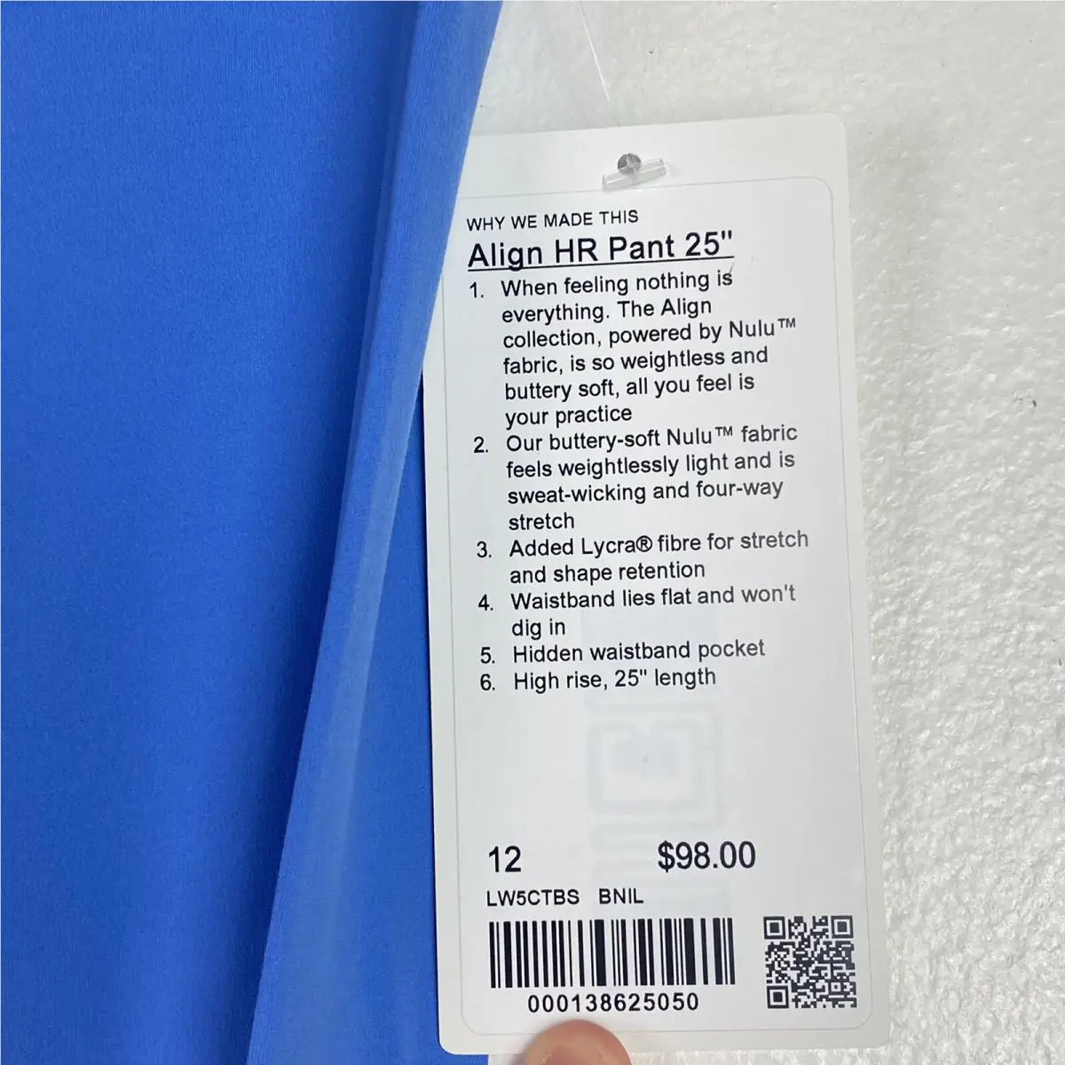 Lululemon clothing - Blue 5