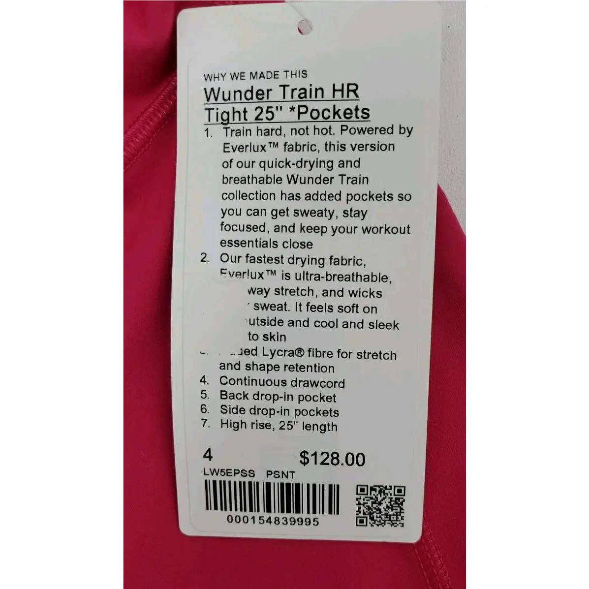 Lululemon clothing - Pink 5