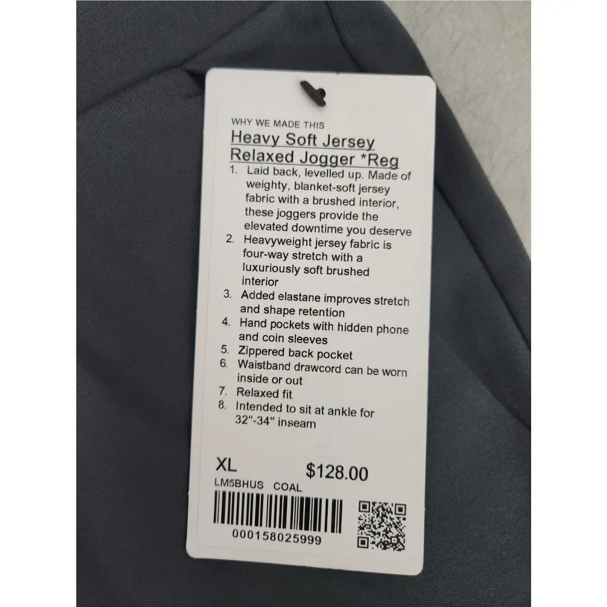 Lululemon clothing - Coal 2