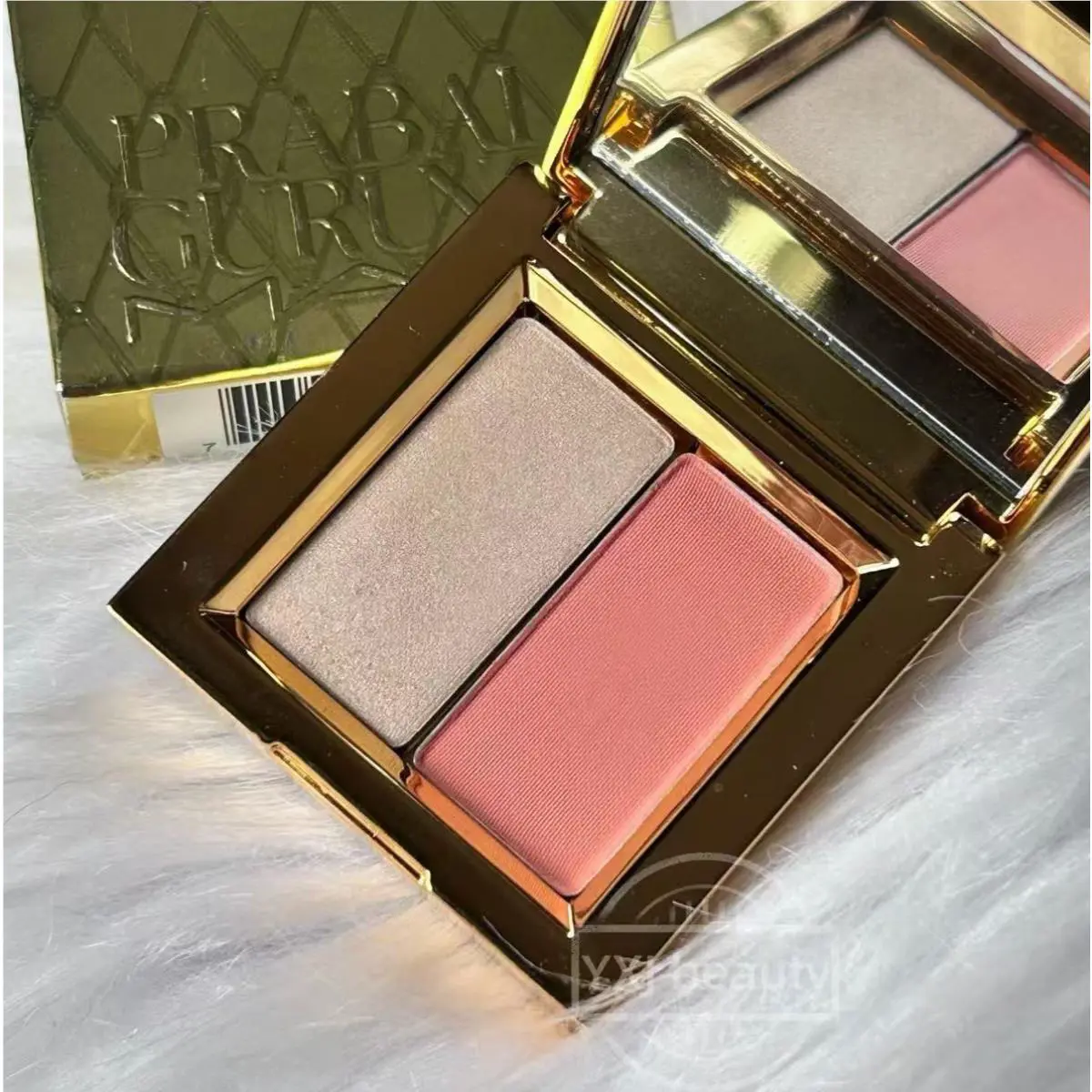Boxed Mac x Prabal Gurung Eyeshadow Duo Satin Ochre Limited Edition Rare