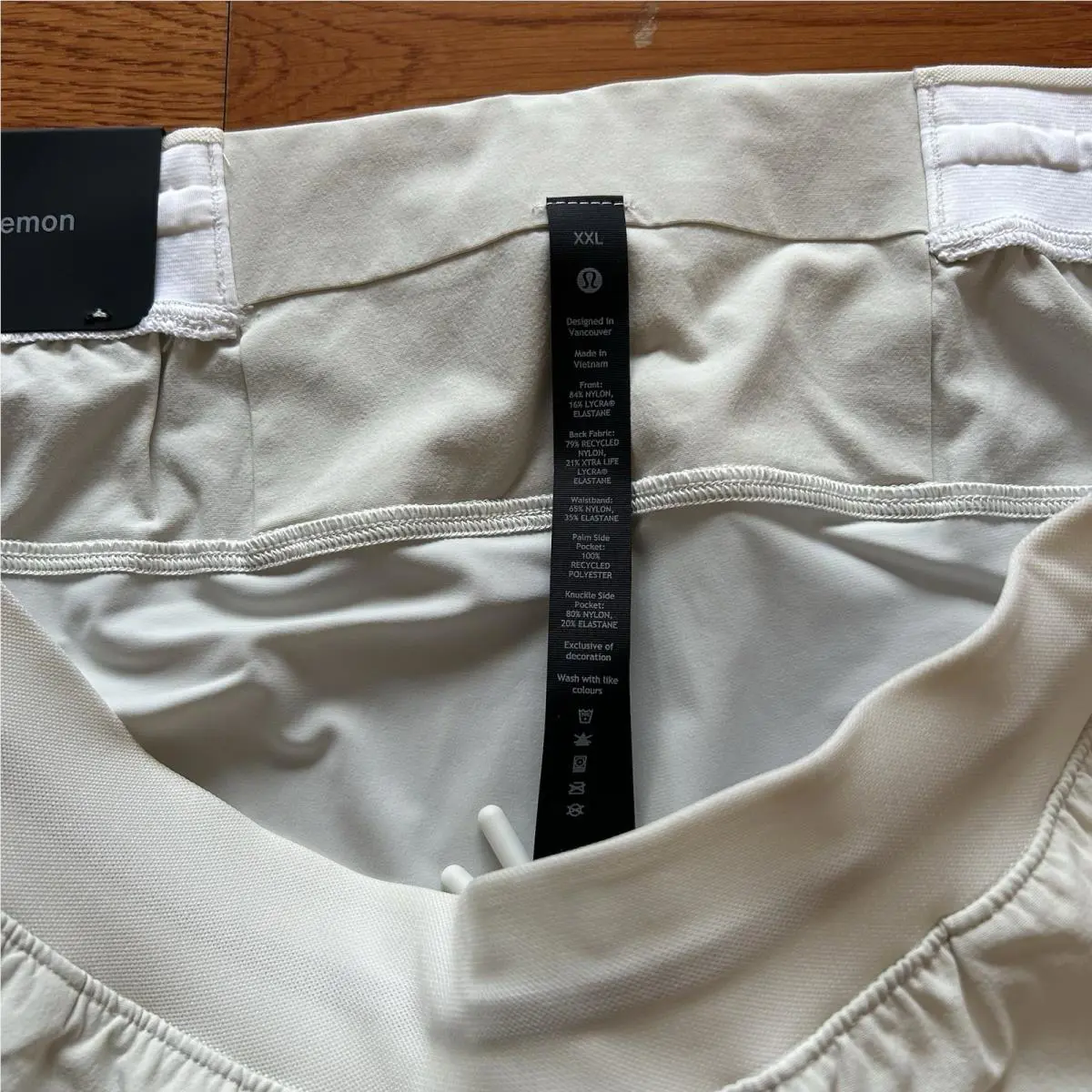 Lululemon clothing - Lululemon Hybrid Pant - Hybrid Pant - White 4
