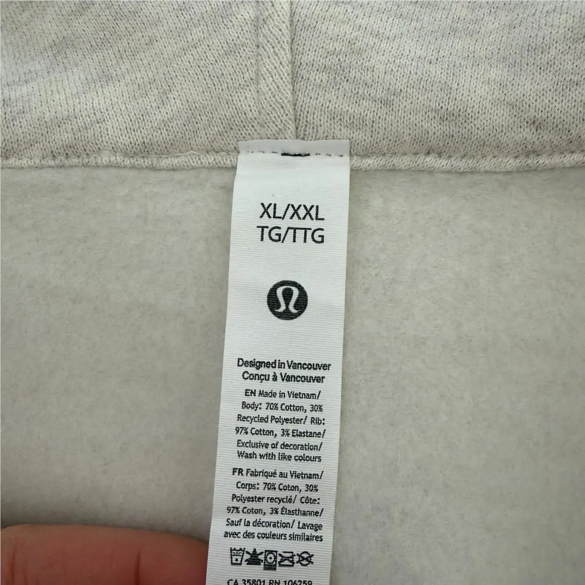 Lululemon clothing - Ivory 3