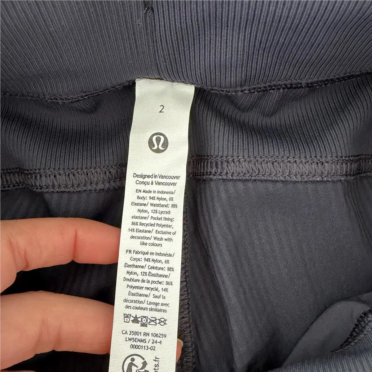 Lululemon clothing - Black 3