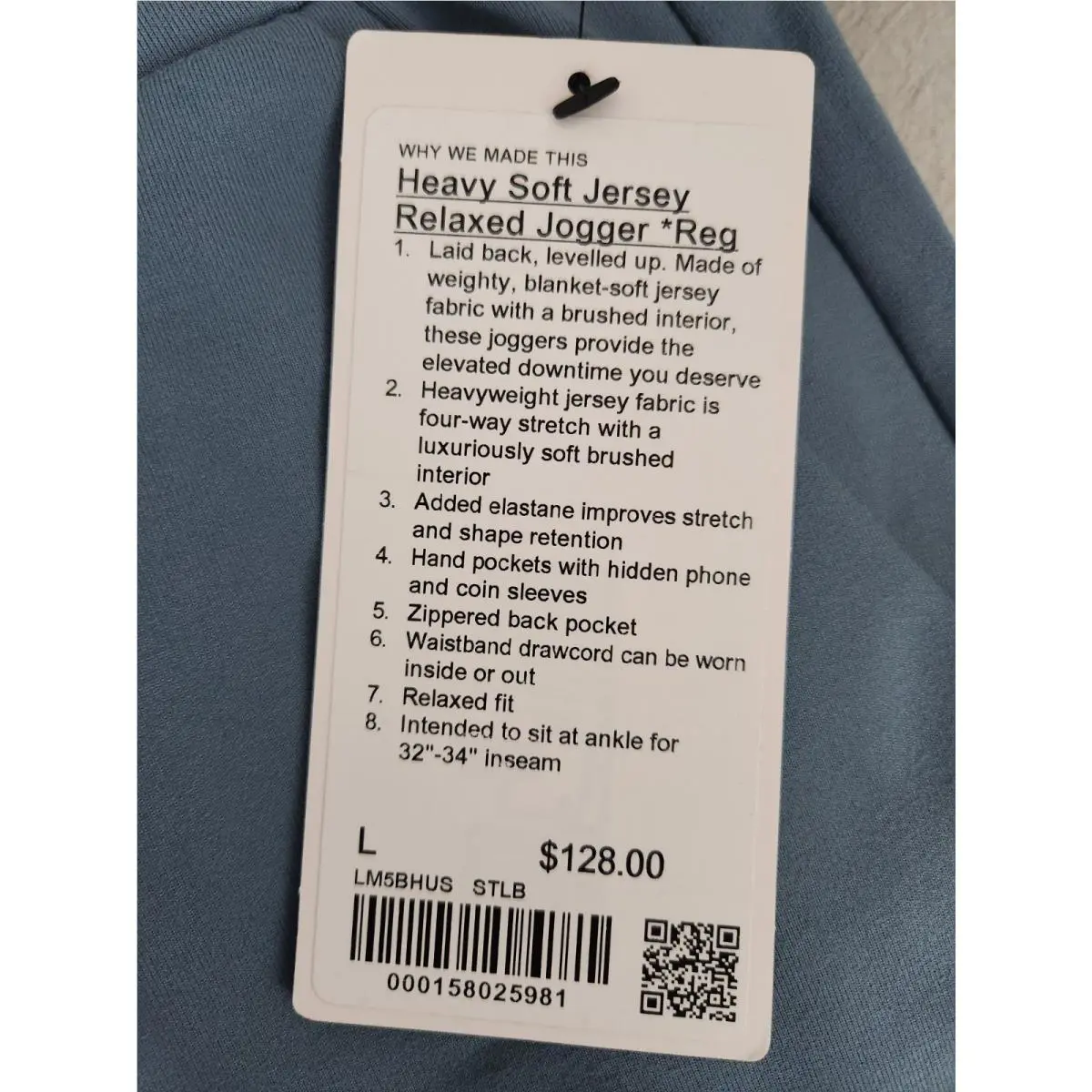 Lululemon clothing - Steel Blue 2