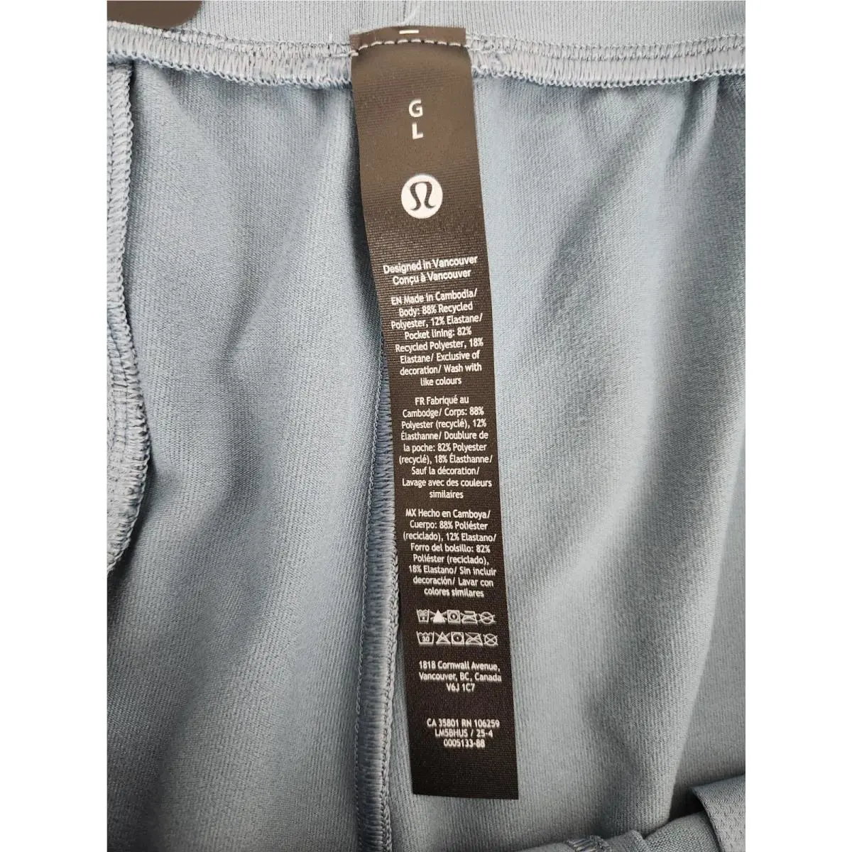 Lululemon clothing - Steel Blue 3