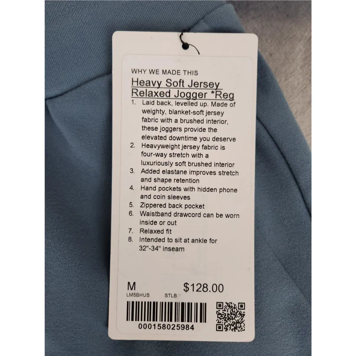 Lululemon clothing - Steel Blue 2