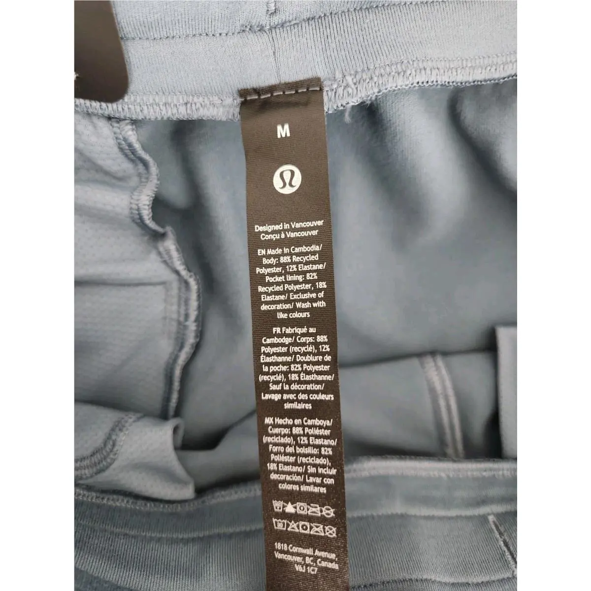Lululemon clothing - Steel Blue 3