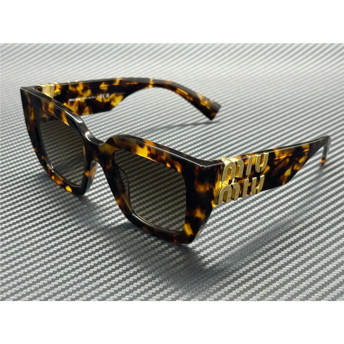 Miu Miu MU B05S 14L20U Honey Havana Brown Gradient Women`s 51 mm Sunglasses