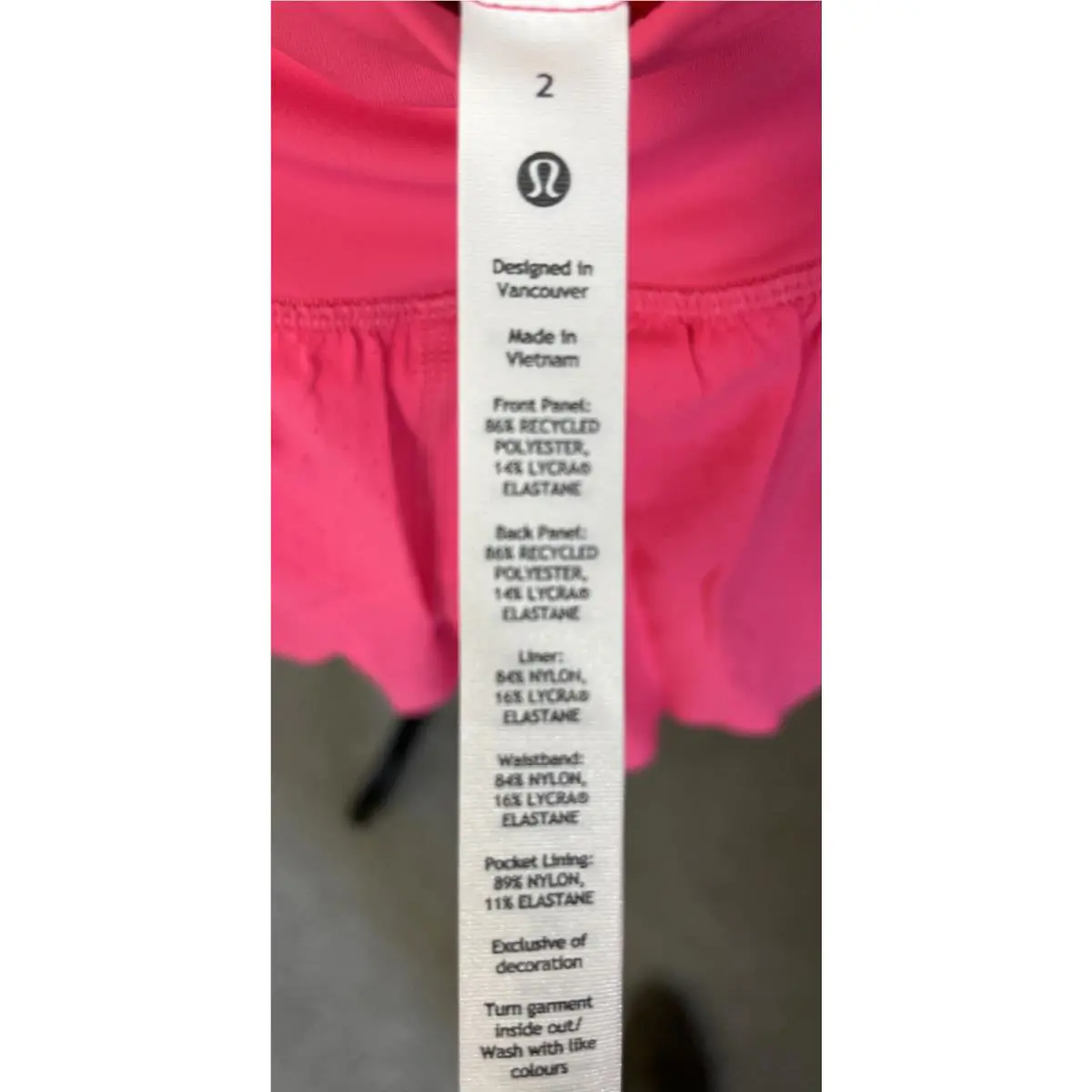 Lululemon clothing - Pink 7
