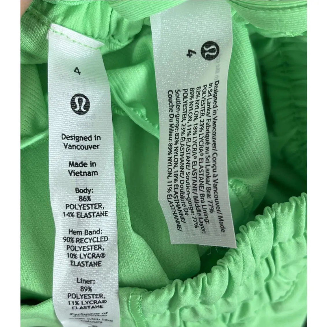 Lululemon clothing - NA - Pistachio Green 13