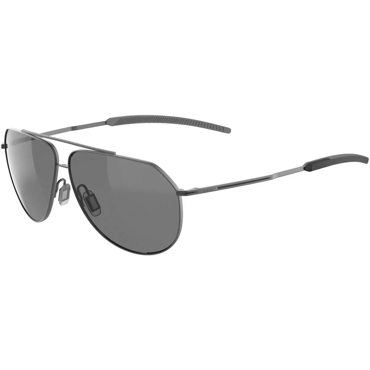 Bolle Livewire Men`s Gun Matte Aviator Sunglasses - BS142001 - Frame: Gun Matte, Lens: TNS