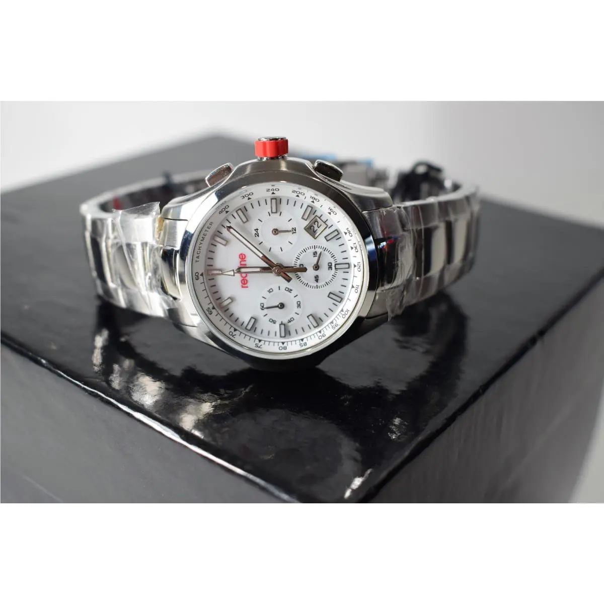 Women`s Starter Watch Chronograph Stainless Steel 50006-22MOP by Red Line