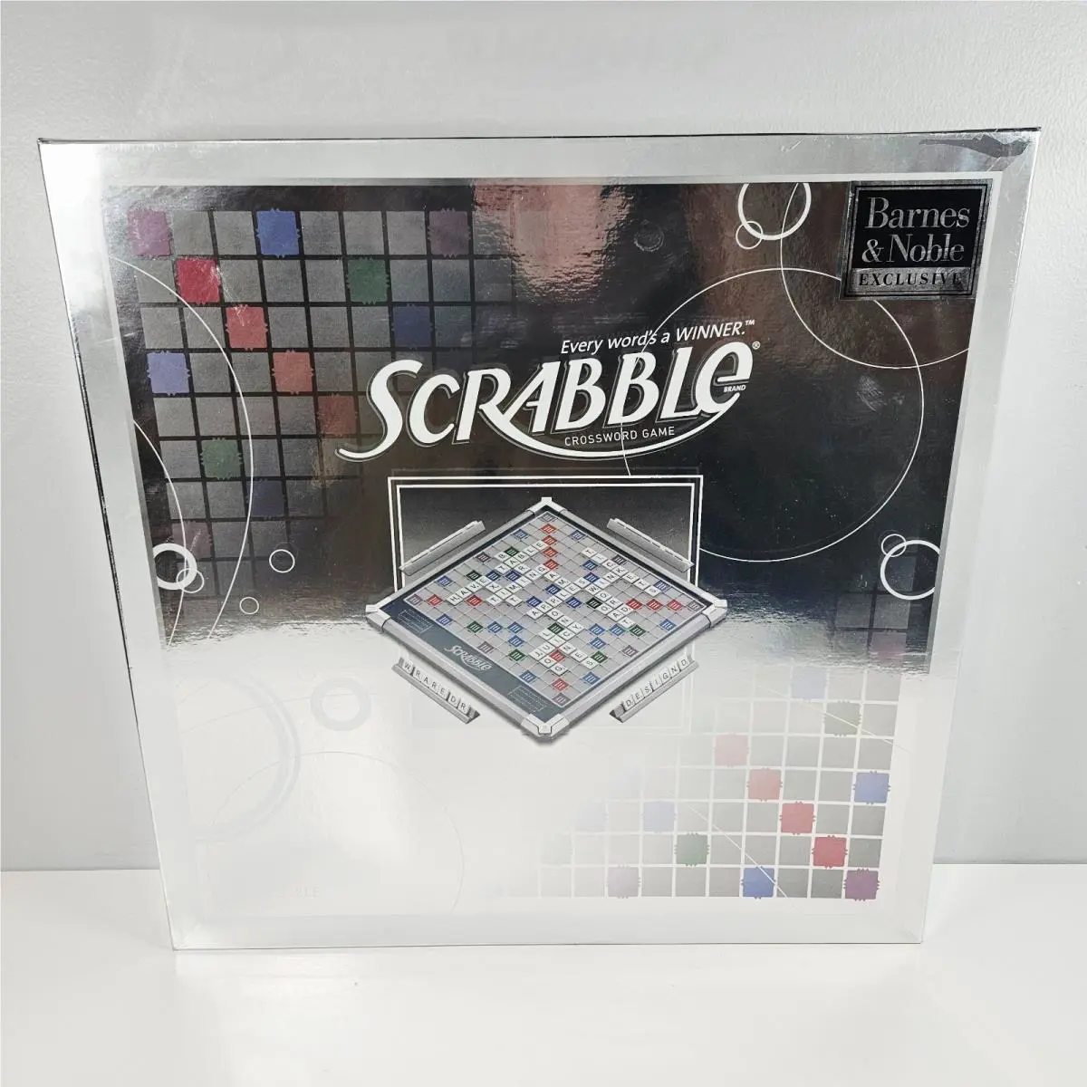 Scrabble Crossword Game Platinum Edition Barnes Noble Exclusive