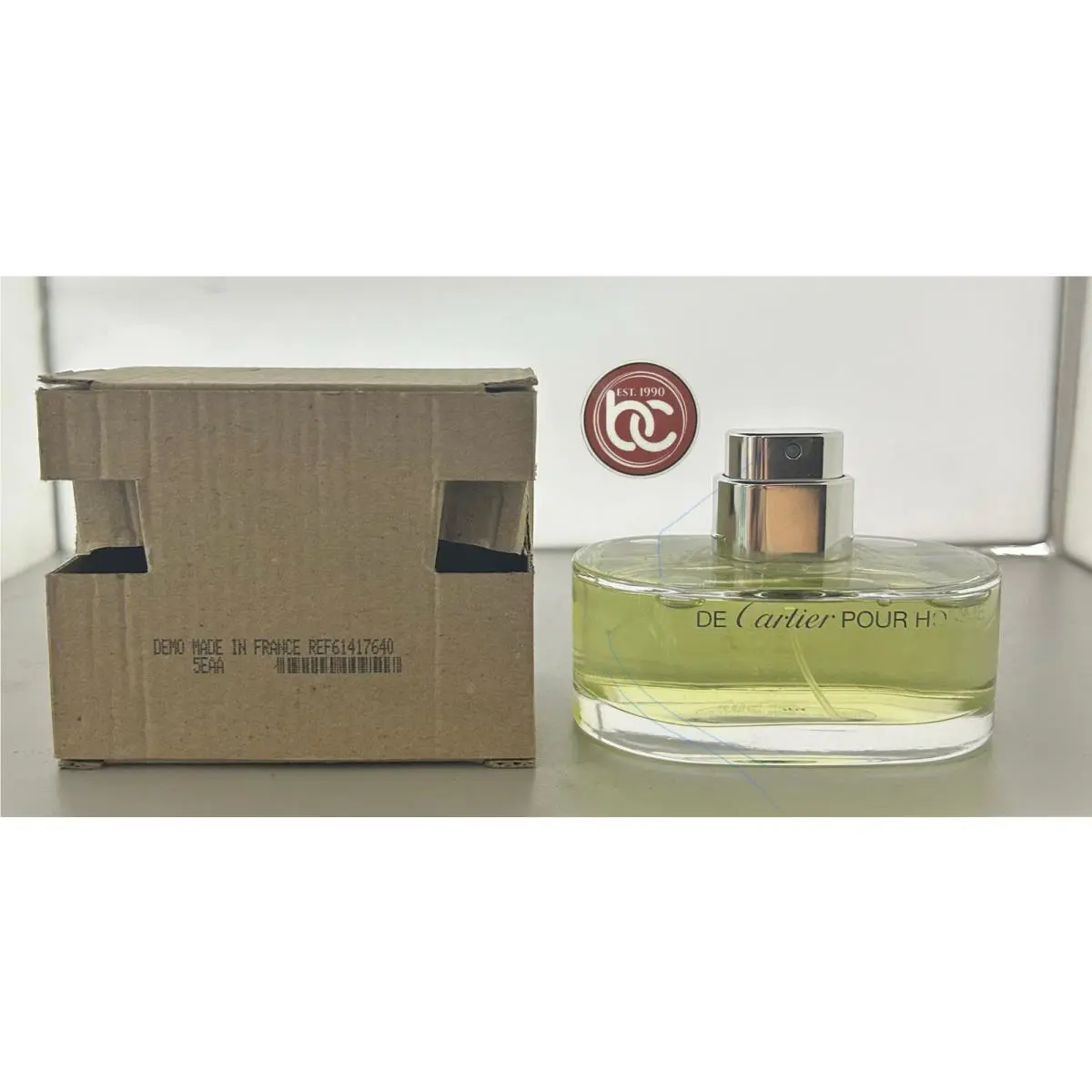 Must De Cartier Men’s 3.3 Eau De Toilette Spray Tester
