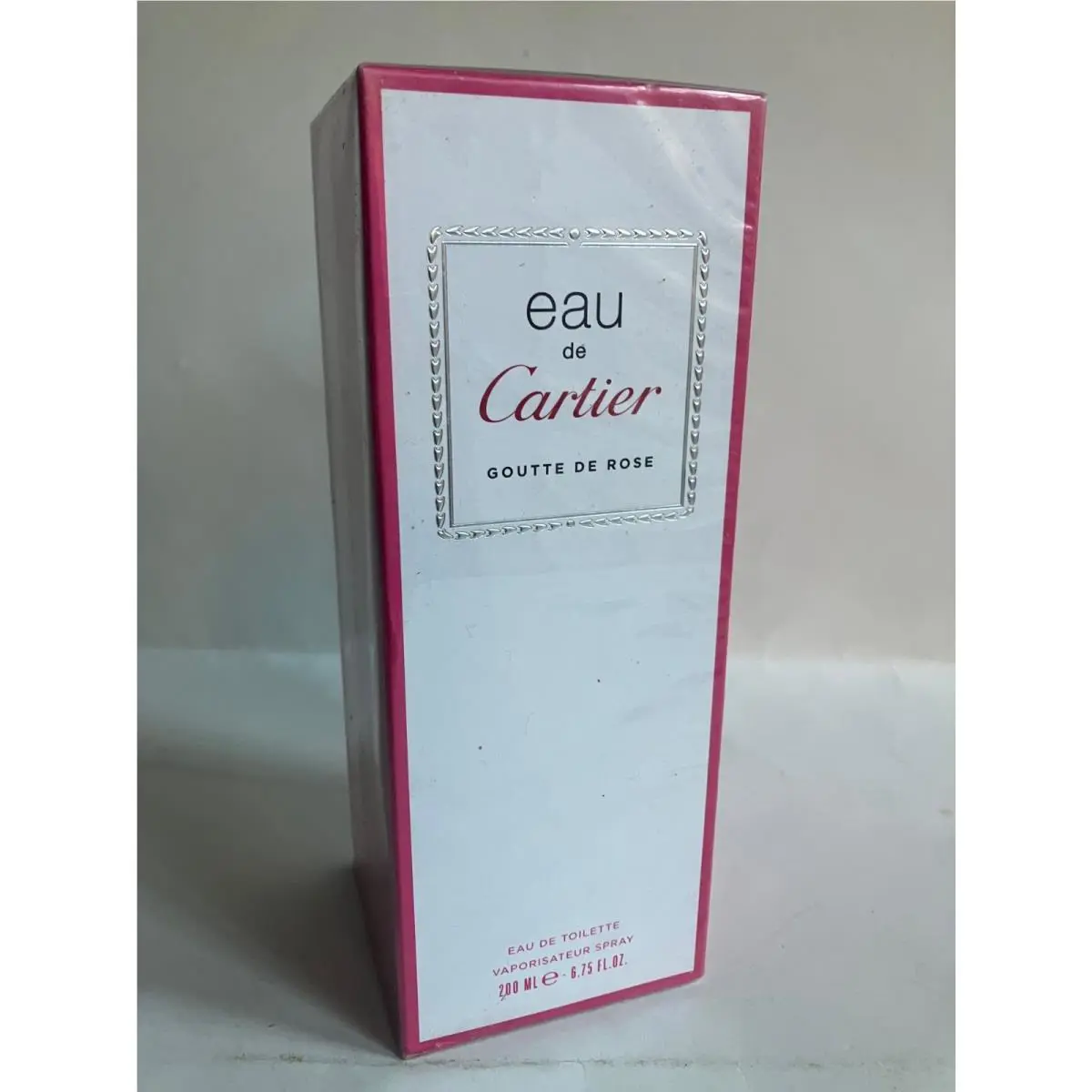 Eau De Cartier - Goutte DE Rose 6.75oz Edt Spray Rare