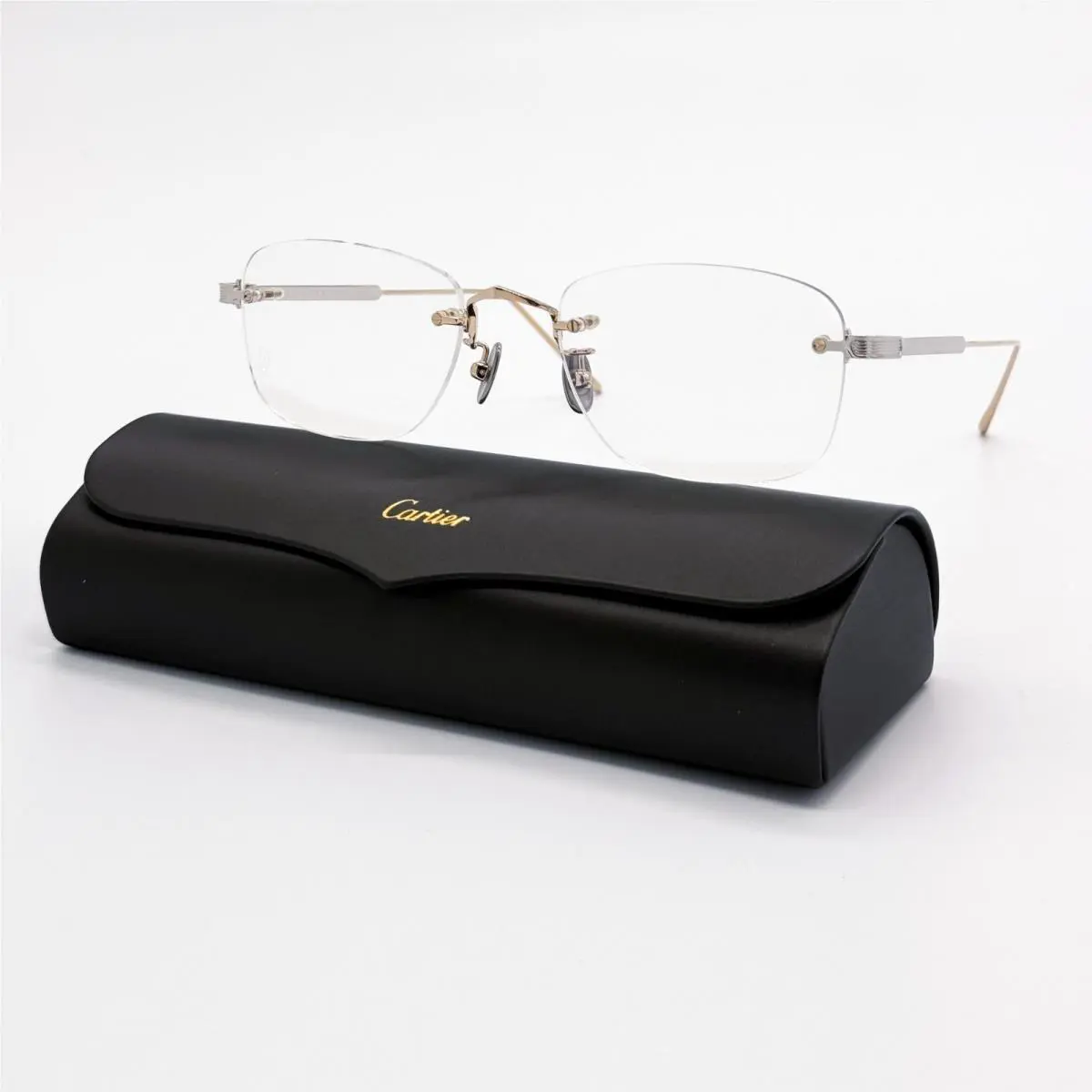 Cartier CT0228O 001 Gold Men Eyeglasses Cartier