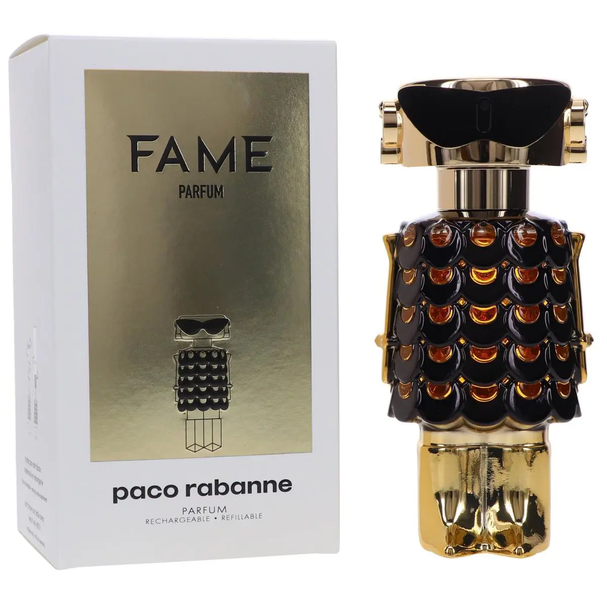 Paco Rabanne Fame Parfum Refillable For Women 2.7 oz