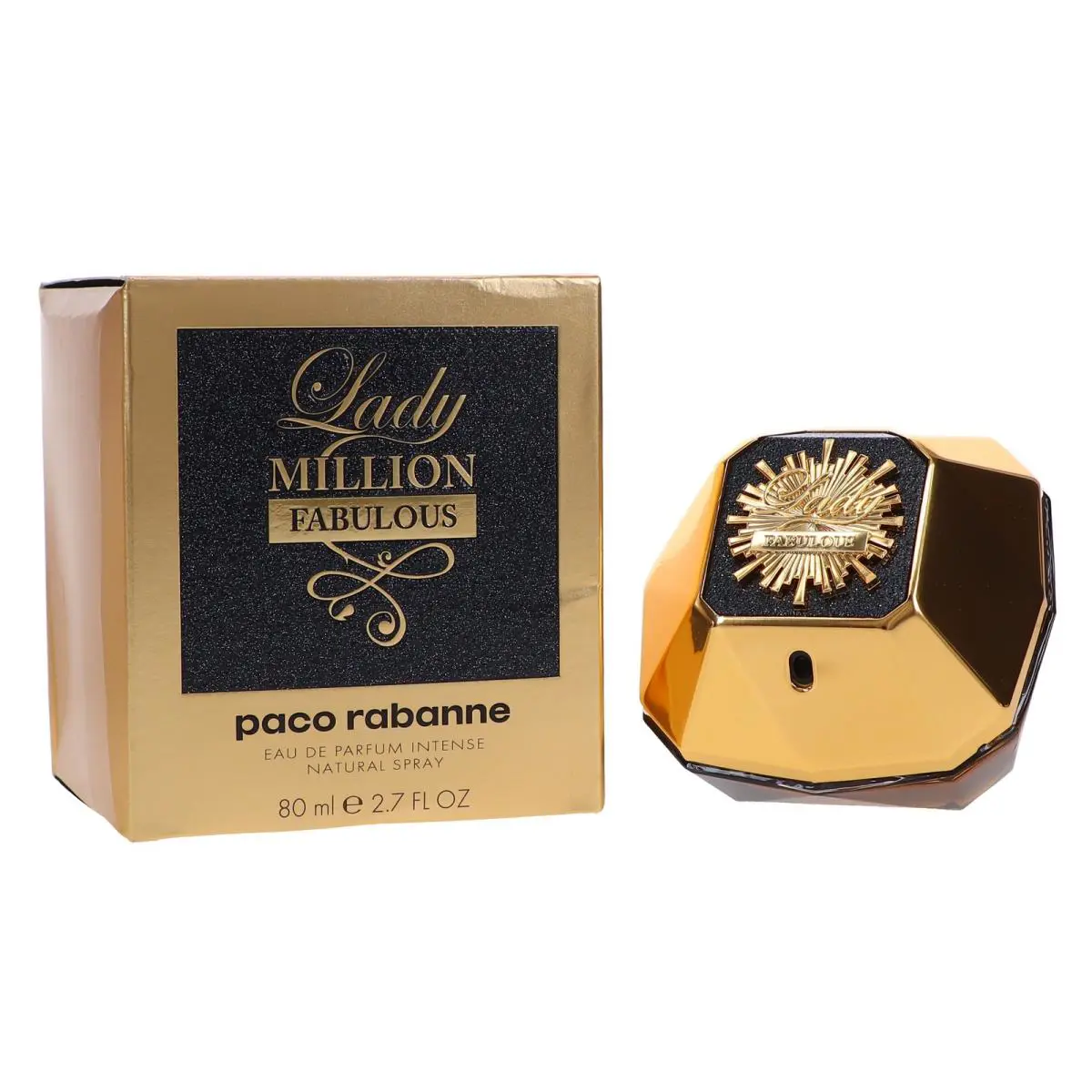 Paco Rabanne Lady Million Fabulous Eau De Parfum Intense For Women 2.7 oz