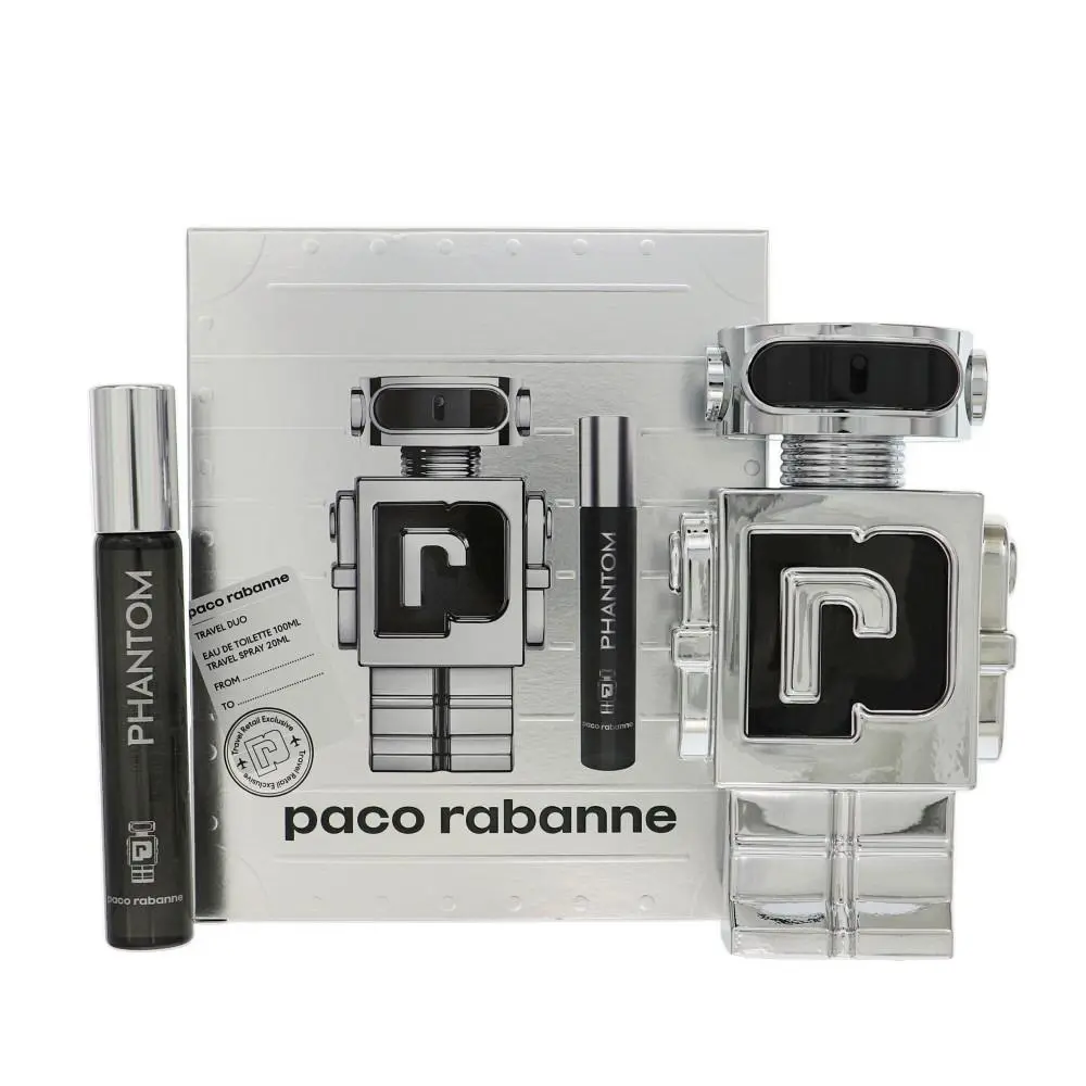 Phantom  Gift Set For Men 2 Piece Set For Men: 3.4 by Paco Rabanne