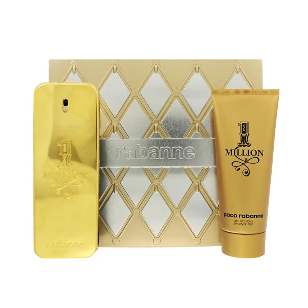 Paco Rabanne 1 Million by Paco Rabanne Gift Set For Men 2 Piece Set For Men: