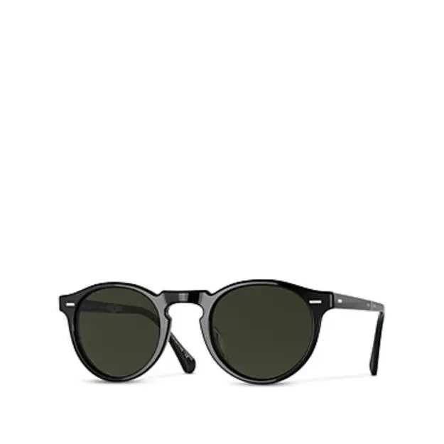 Oliver Peoples Gregory Peck 1962 Folding Polarized Round Sunglasses 47mm