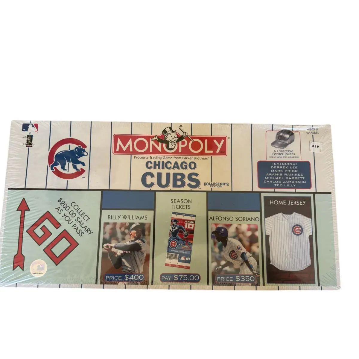 Monopoly Chicago Cubs Collector`s Edition Board Game 2007 Parker Brothers Hasbro