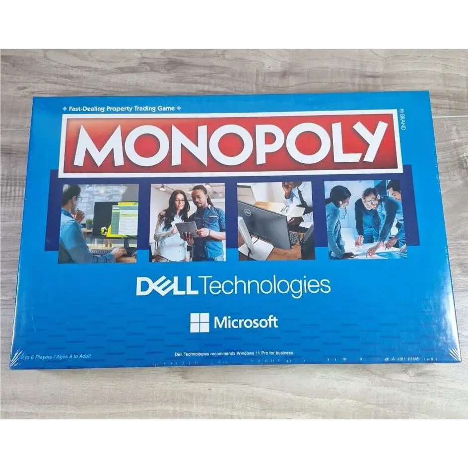 Monopoly Dell Technologies Microsoft Board Game