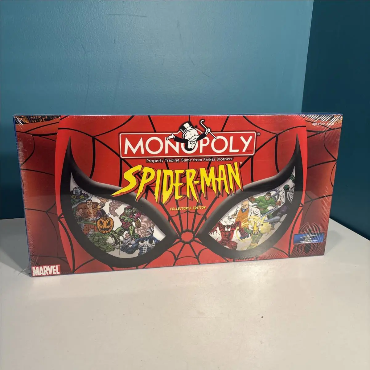 Monopoly Spider-man Collectors Edition Board Game 2002 Marvel Hasbro