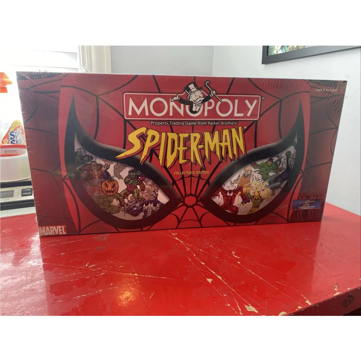 Monopoly Spider-man Collectors Edition Board Game 2002 Marvel Hasbro