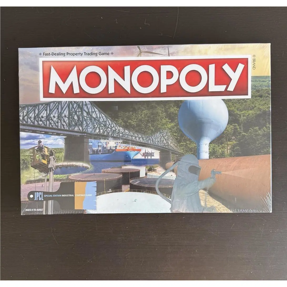 Monopoly Special Edition Jpcl Industrial Coatings Game 2017 Hasbro