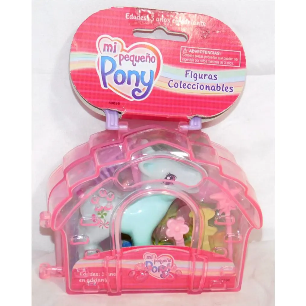 2003 My Little Pony Minty Case Accessories Spanish Mi Pequeno Pony Hasbro