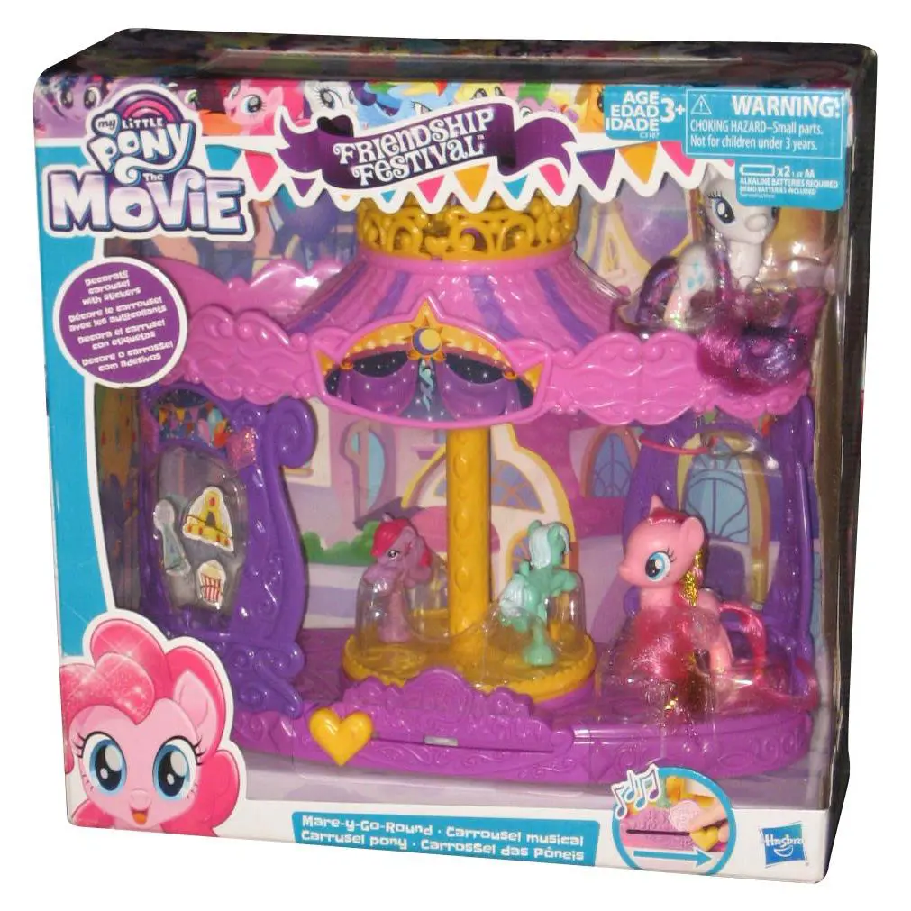My Little Pony Movie Friendship Festival 2017 Mare-y-go-round Music Playing T