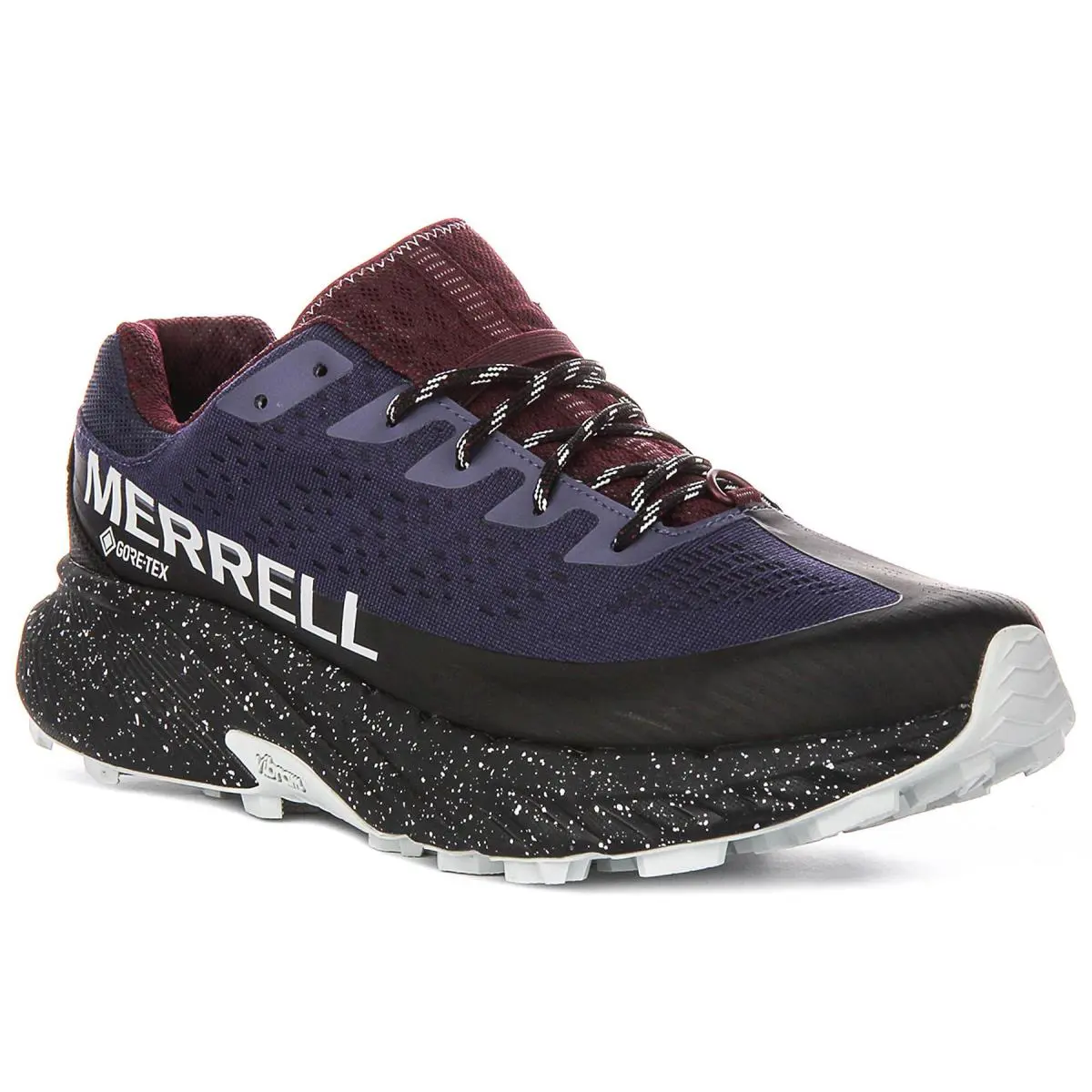 Merrell Agility Peak 5G Gtx Lace Up Mens Sneakers In Black Purple US 7 - 13 - Black Purple