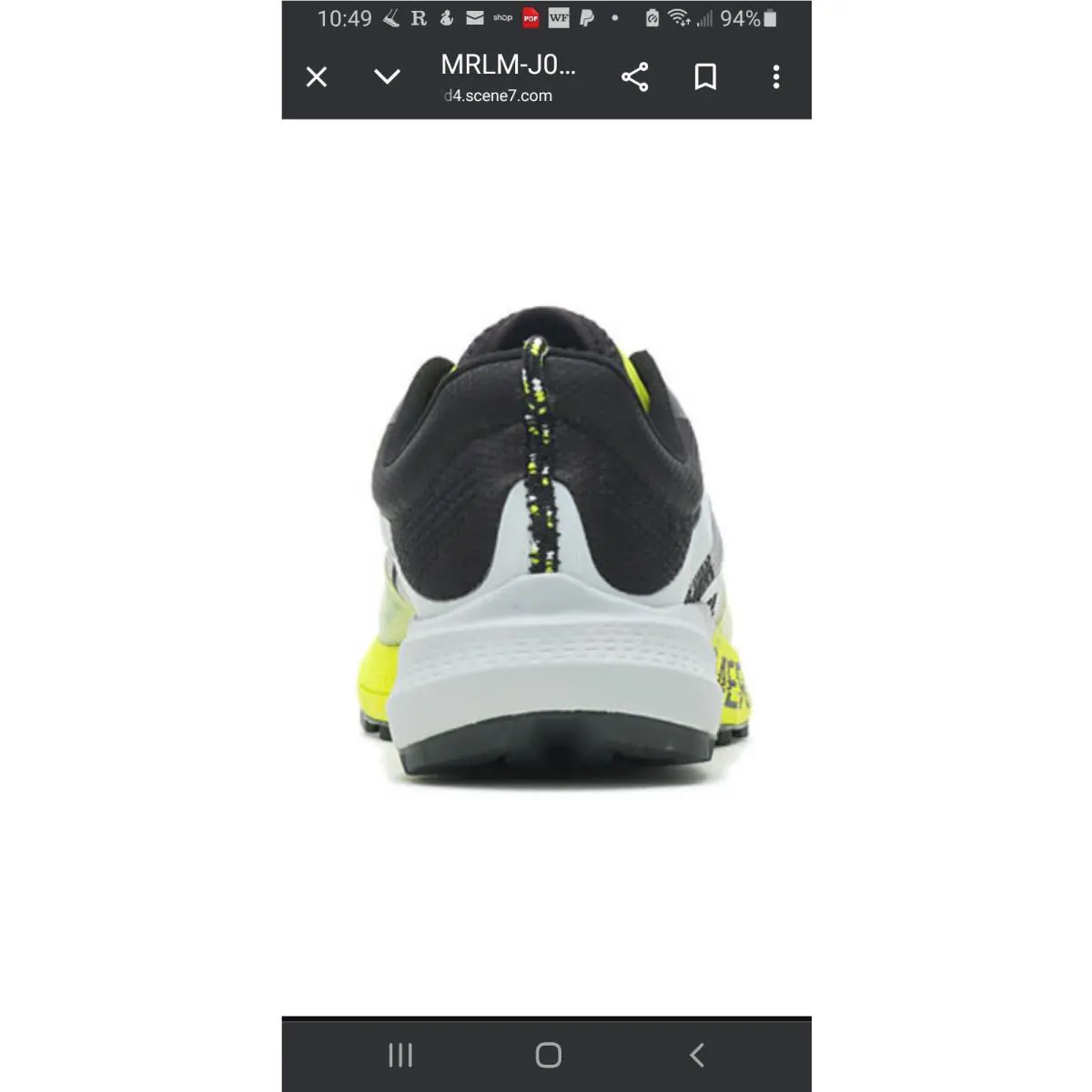 Merrell shoes - Merrell MTL MQM - MTL MQM - J067411 - Hi Viz 8