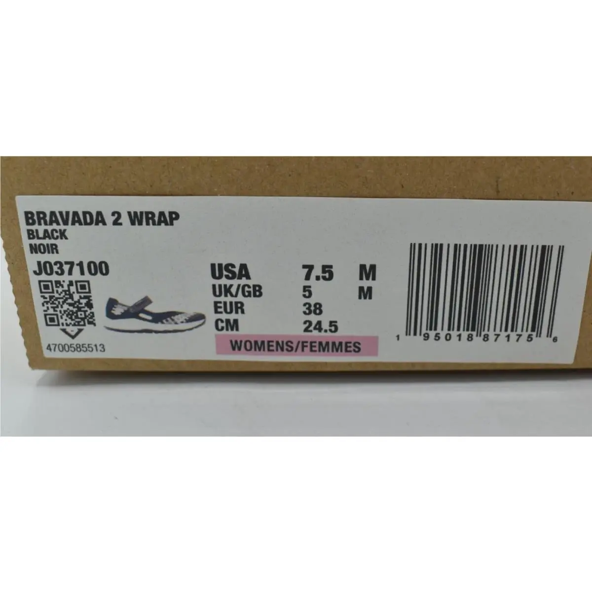 Merrell shoes - J037100 - J037100 - Black (UPC: 195018871756) 9