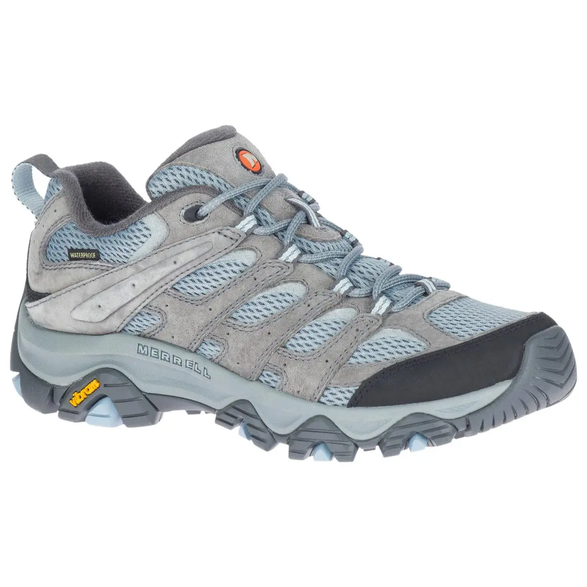 Merrell Moab 3 WP Women’s Waterproof Stability Hiking Work Shoe Bleu Size 10