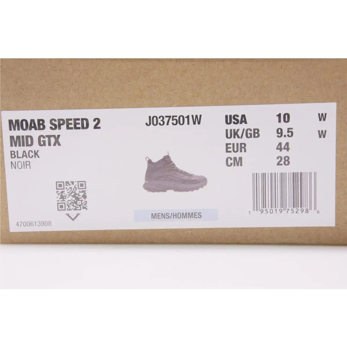 Merrell shoes - Merrel Moab Speed 2 - Merrel Moab Speed - j037501w - Black (UPC: 195019752986) 18