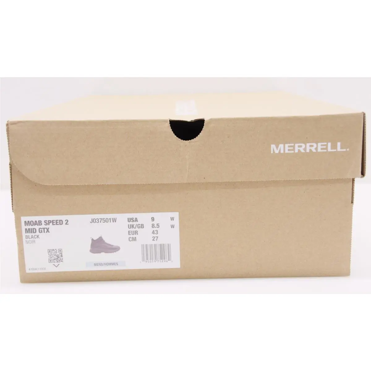 Merrell shoes - Merrel Moab Speed 2 - Merrel Moab Speed - j037501w - Black (UPC: 195019752962) 16