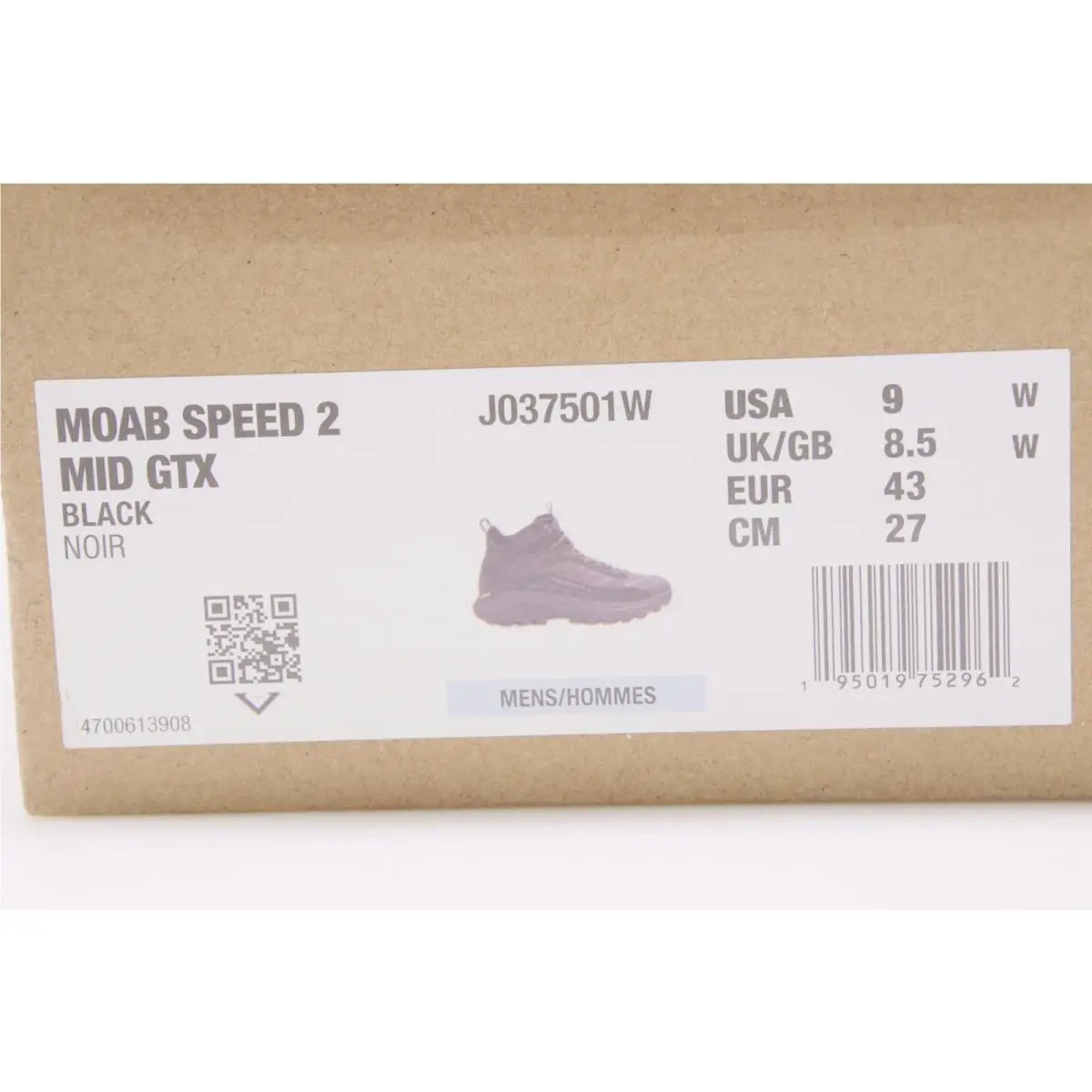 Merrell shoes - Merrel Moab Speed 2 - Merrel Moab Speed - j037501w - Black (UPC: 195019752962) 17