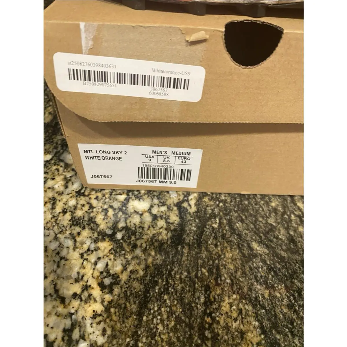Merrell shoes - White/Orange 3