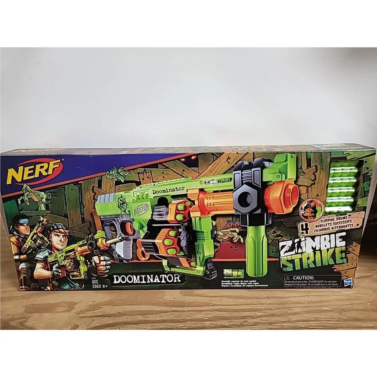 Nerf Zombie Strike Doominator 24 Dart Gun Zombie Blaster
