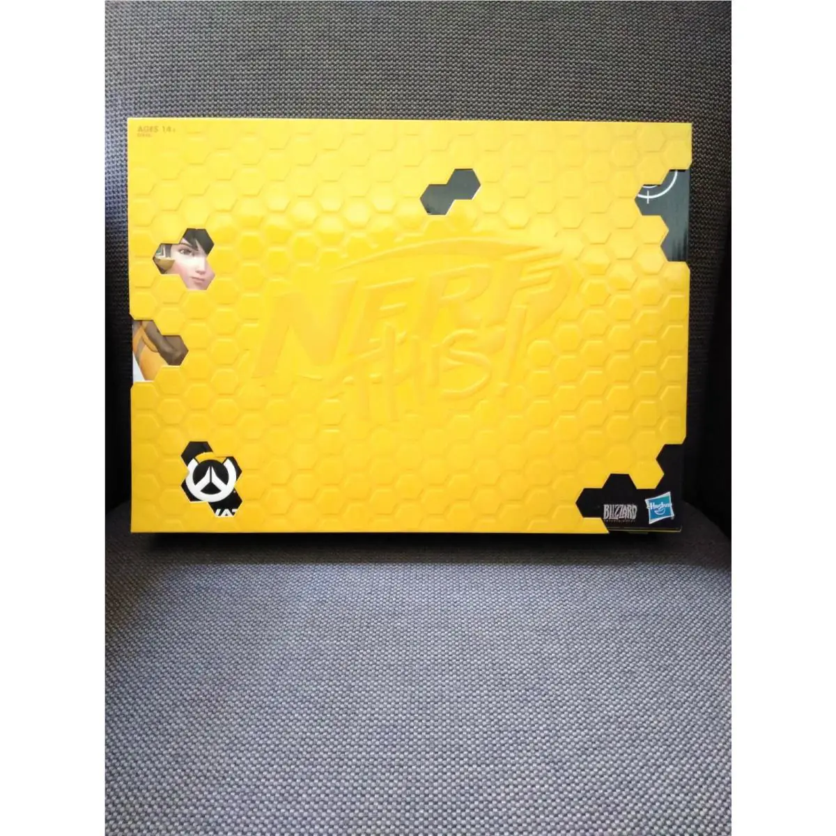 Nerf Rival Overwatch D.va B.va Edition Yellow with Bee Charm Stinger