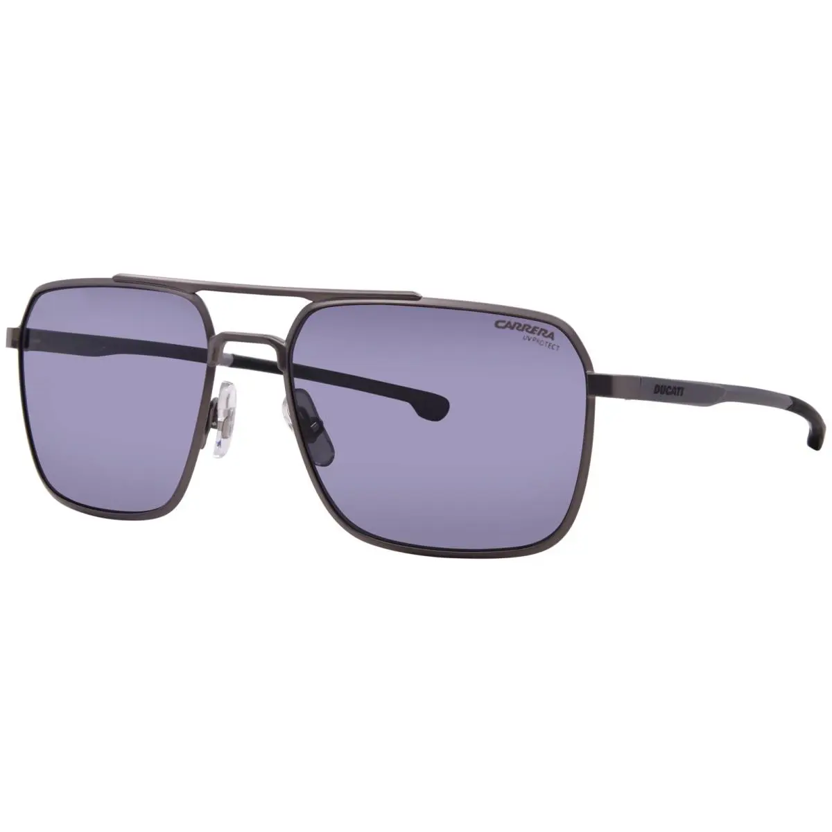 Carrera Ducati 057/S R80 Sunglasses Men`s Ruthenium/grey Rectangle Shape 59mm