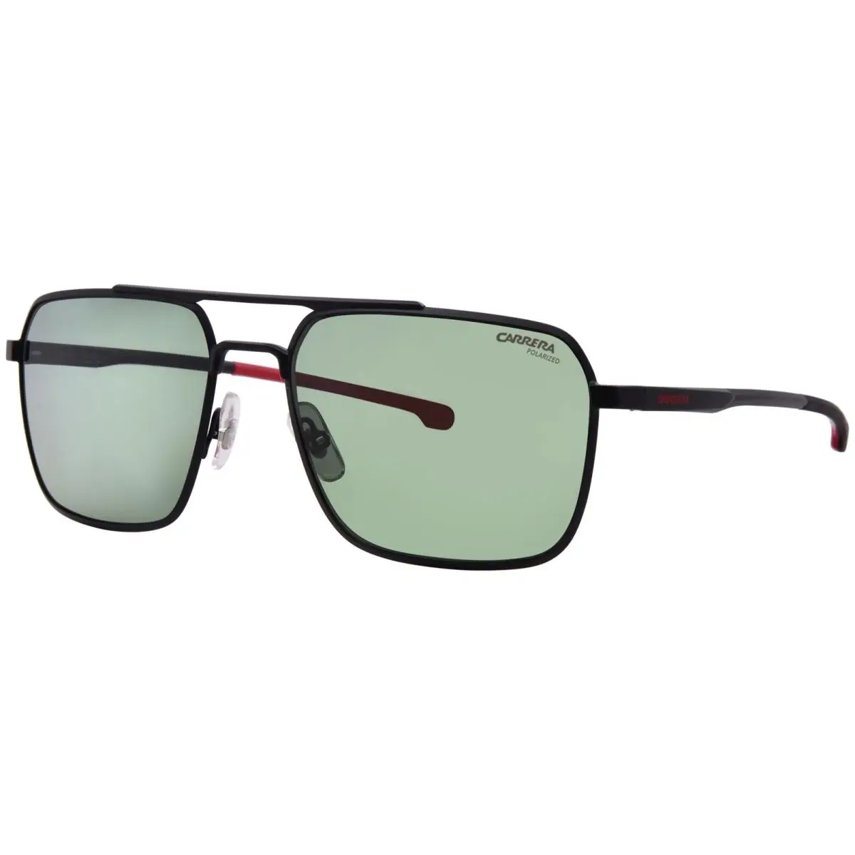 Ducati 057/S 003 Sunglasses Men`s Matte Black/polarized Green Lens 59mm by Carrera