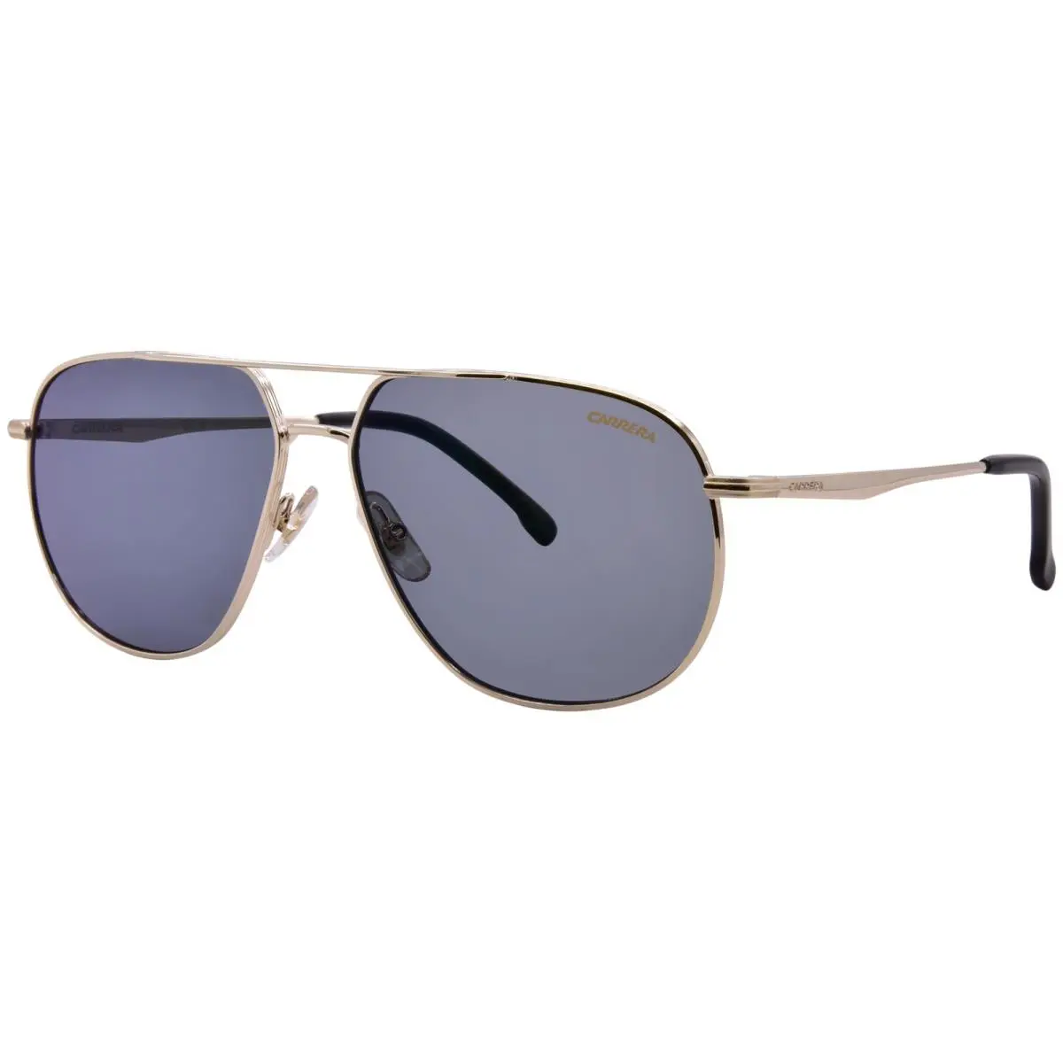 363/S RHL/Q3 Sunglasses Men`s Gold/black/green-grey Polarized Lens 61mm by Carrera
