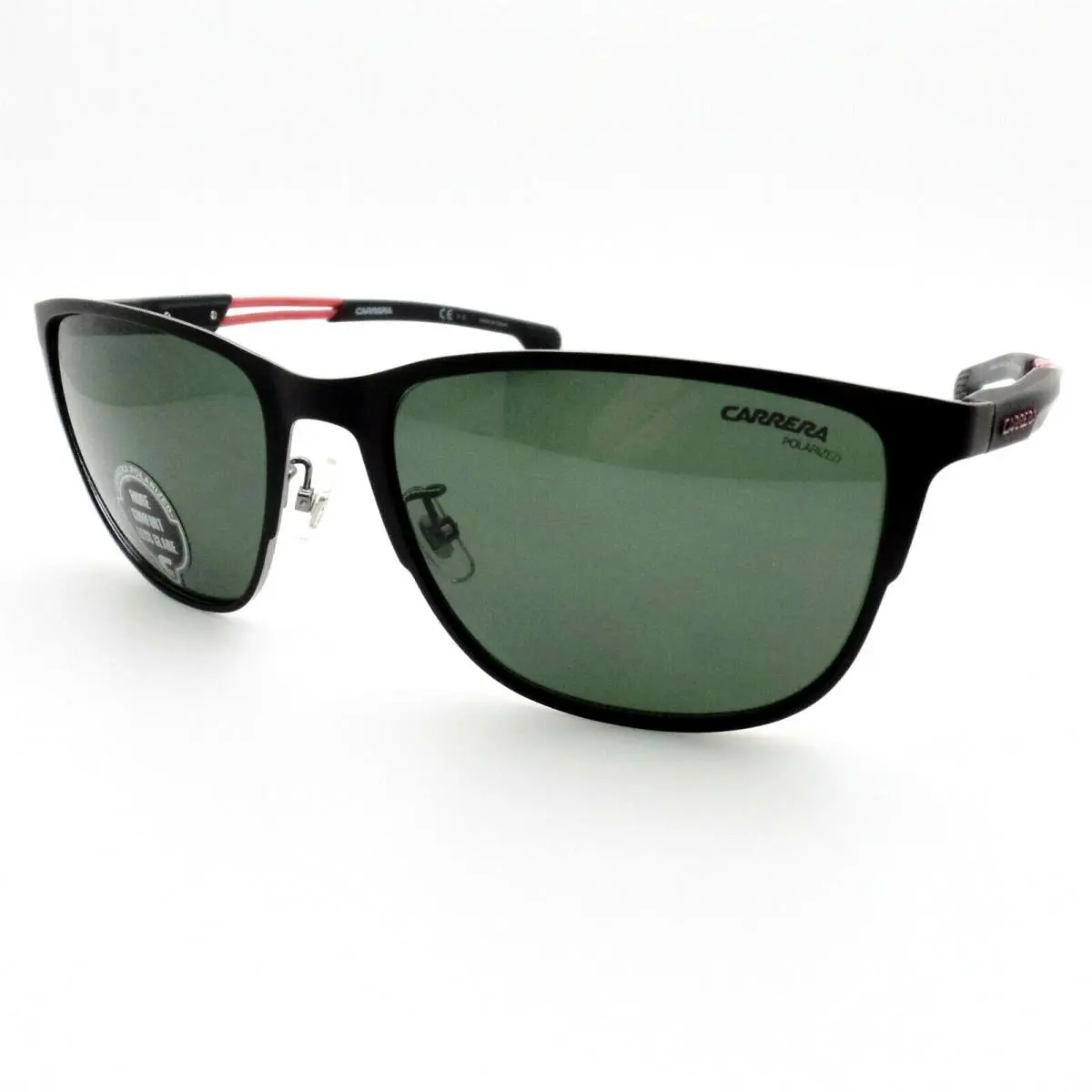 Carrera 4014 GS 284UC 58 Polarized Matte Black Sunglasses