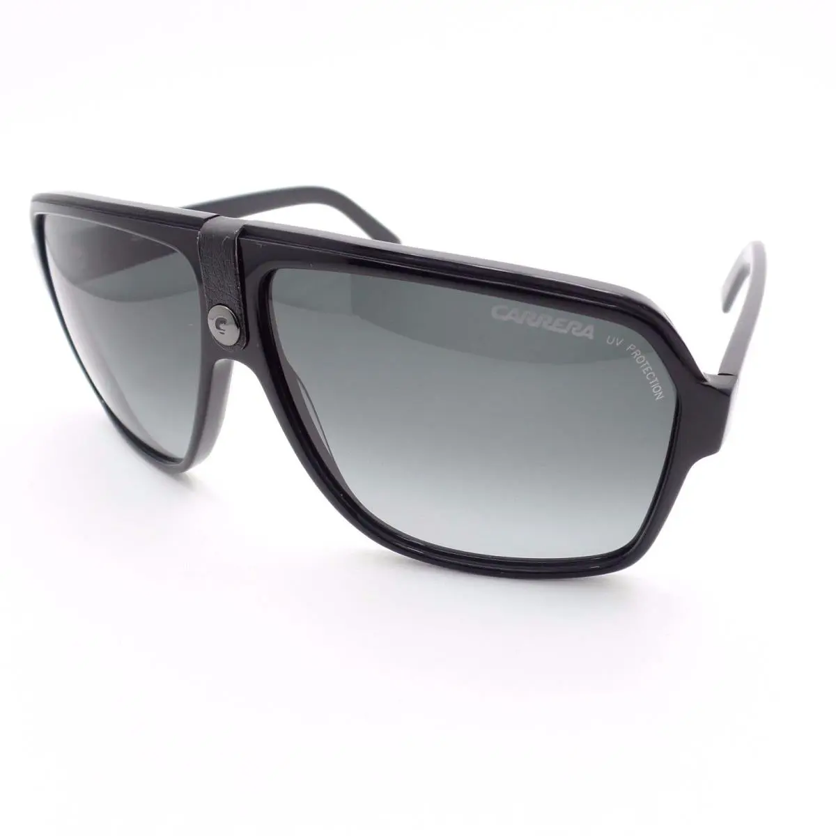 Carrera 33 S Gloss Black Grey Fade 807PT 62mm Sunglasses